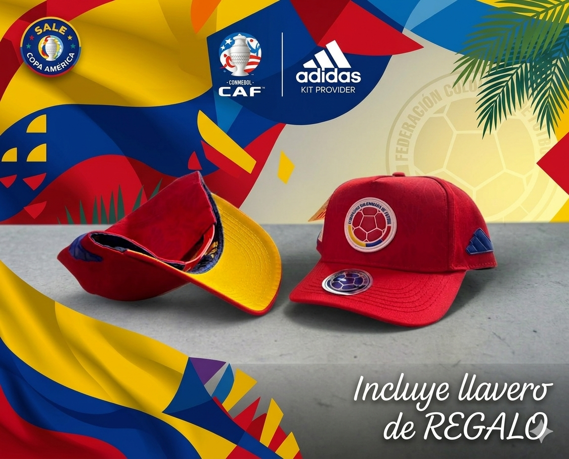 GORRA COLOMBIA IMPORTADA💛💙❤️