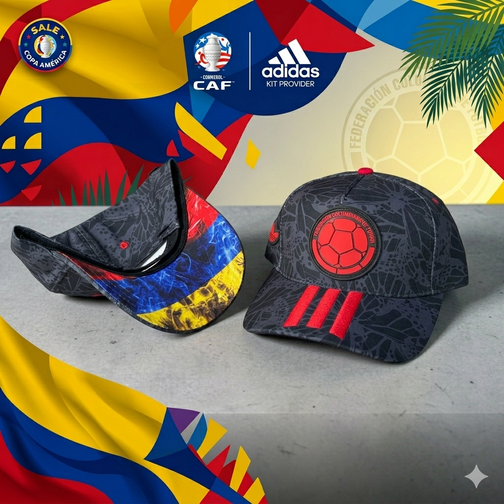 GORRA COLOMBIA IMPORTADA💛💙❤️
