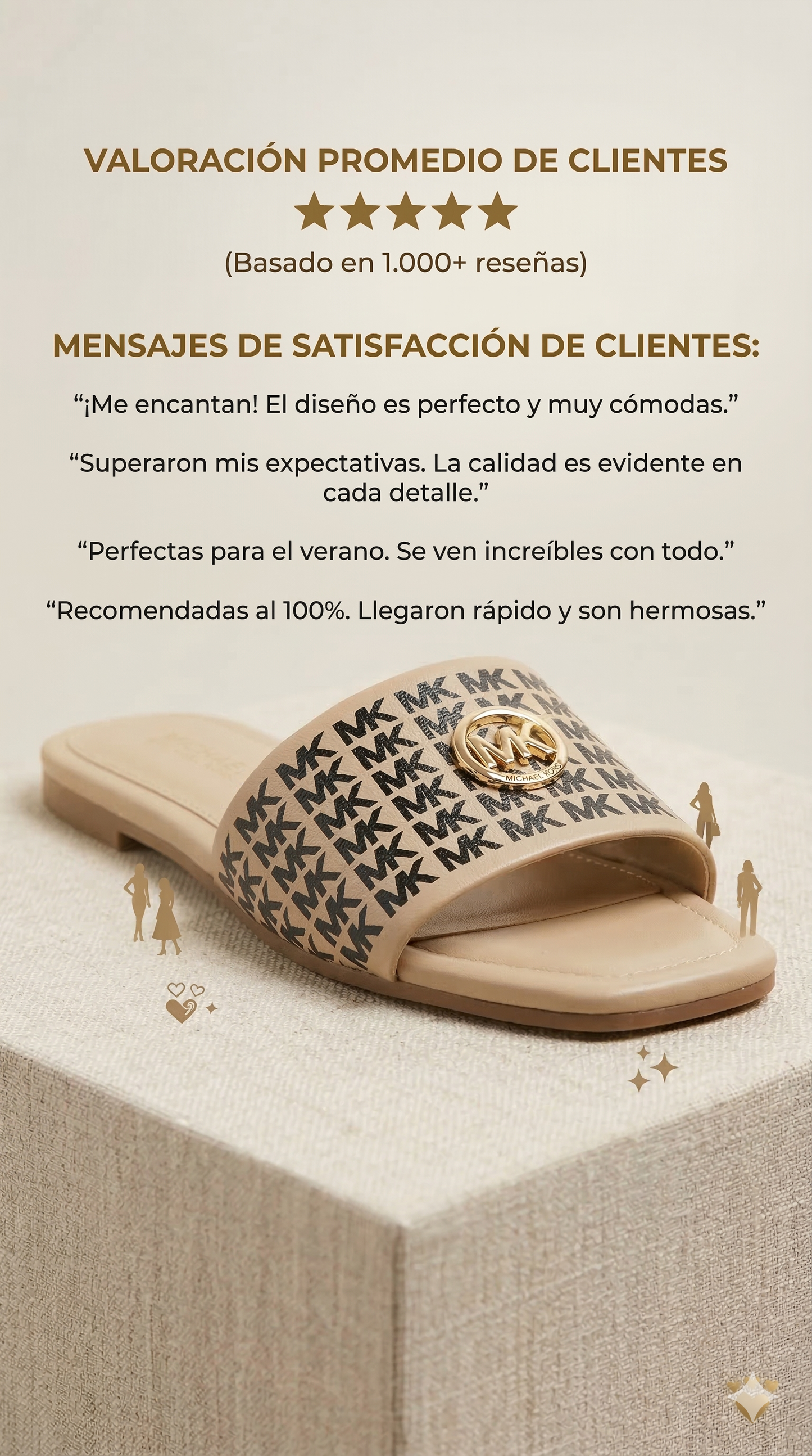 ✨💖 Sandalia MK Importada Premium 👡