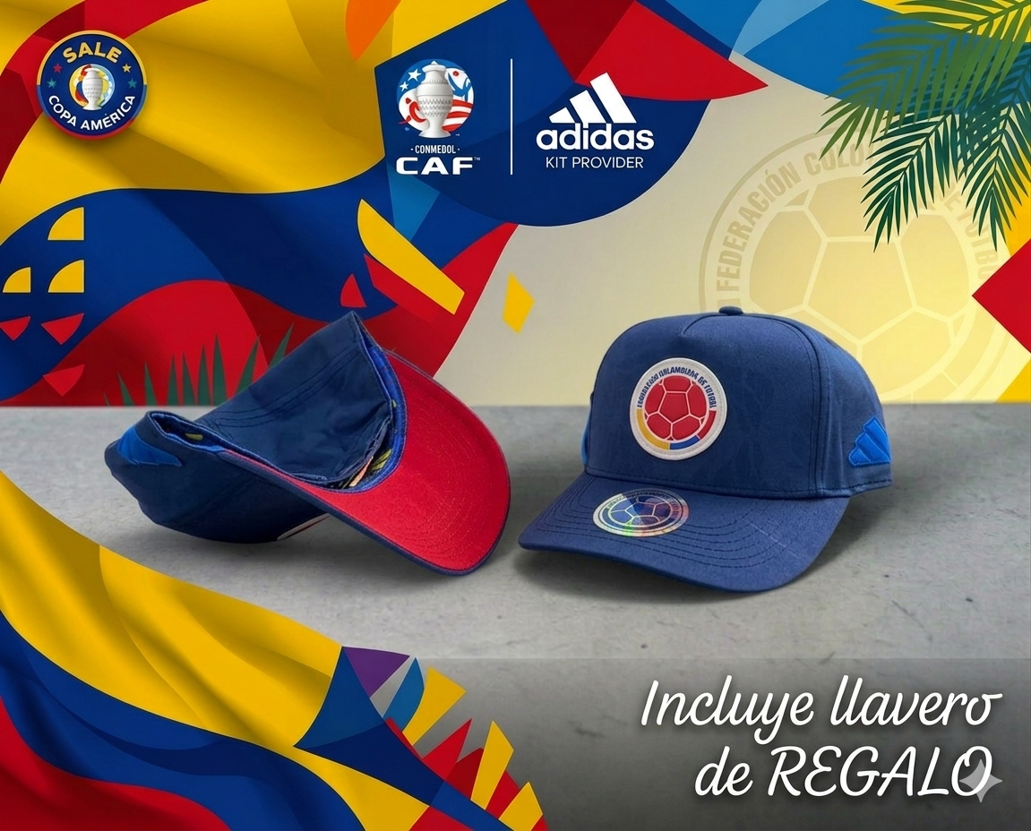 GORRA COLOMBIA IMPORTADA💛💙❤️